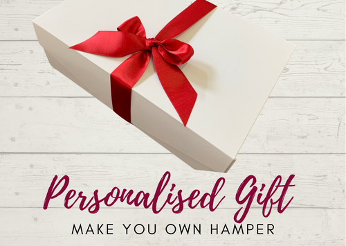 Personalised Gift Hamper
Make your own gourmet food hamper
Maxwells Treats
Australia Made