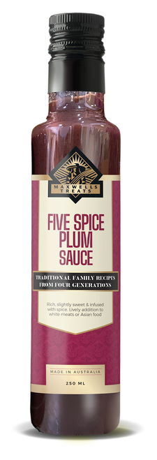 Five Spice Plum Sauce
Maxwells Treats