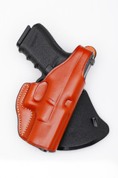 Leather PADDLE Holster - with retention