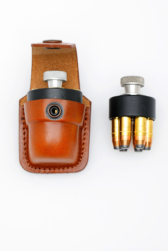 Leather Single Speedloader Case - www.Holsterama.com
