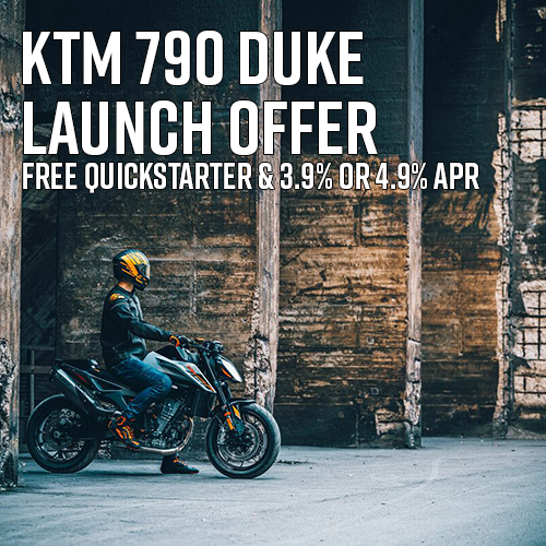KTM 790 DUKE WITH FREE QUICKSHIFTER+ UPGRADE AND 3.9% AND 4.9% APR.