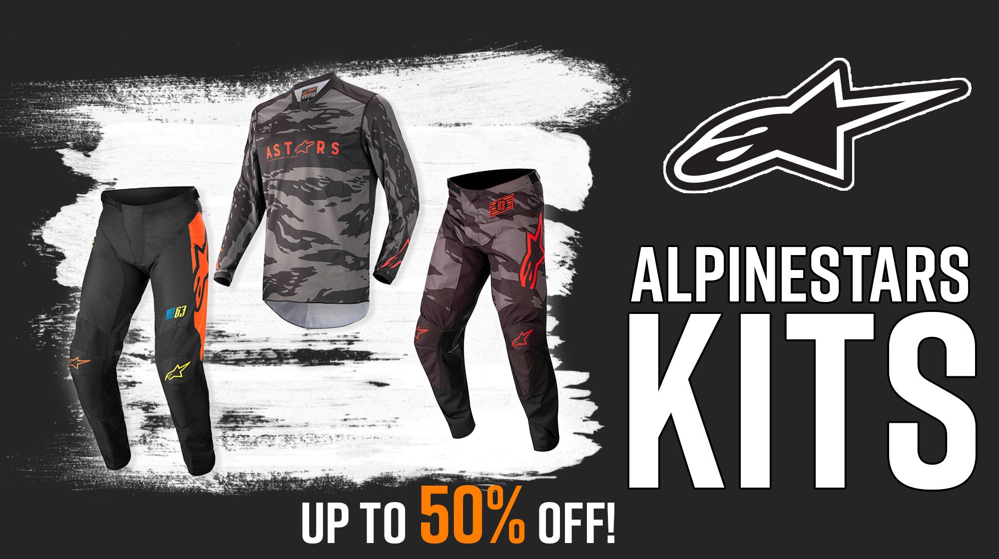Alpinestars Kits. Up to 50% Off!