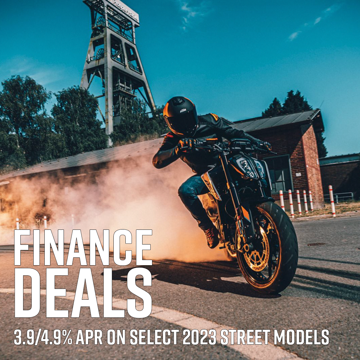 Finance deals on Select 2023 Street models