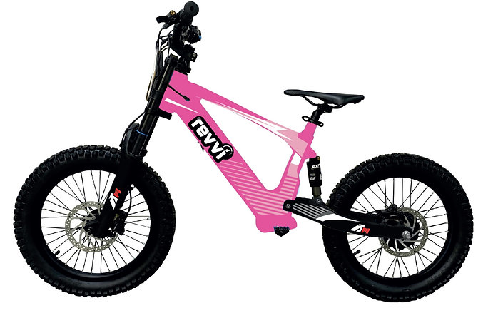 Revvi 18" Electric Balance Bike - Pink