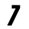 Race Numbers 0-9 (Black, White)