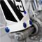 Nihilo Concepts Factory Aluminum Fork Guard Bolts Blue Yamaha 05-18