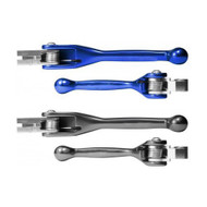 Brake and Clutch Flexi Lever Set (1 Pair) Yamaha YZ65 18-21, YZ85 15-21 Availble in either Blue or Titanium