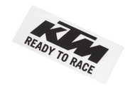 KTM Genuine Logo Sticker Black