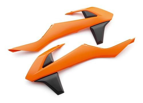 KTM OEM Spoiler Set in Orange or White for 16-18 SX and 17> EXC-XC (7900805400028/EB)