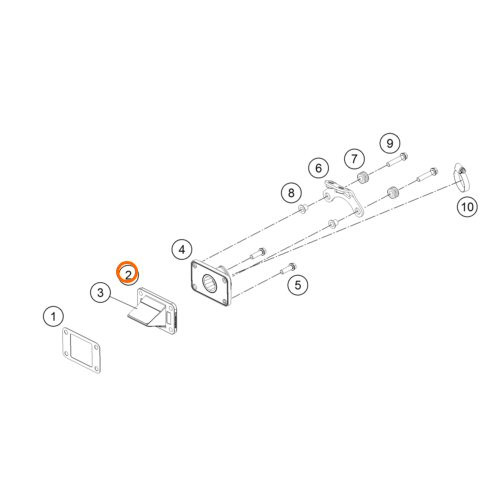 KTM 50 2015> OEM Reed valve assembly (46230151044)