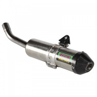 Bud Silver Silencer with Carbon End Cap - KTM/Husky 125 2016> (BUD010)