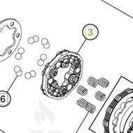 BALL CAGE ASSEMBLY (45232139044)