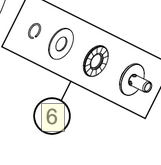 PRESSURE PIECE CPL. (78132057144) (78132057144)