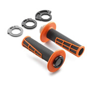 KTM Black and Orange Lock on Grips (79002923000)
