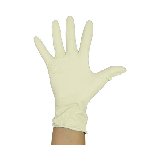  Latex Disposable Gloves - Pack of 100  Powder Free