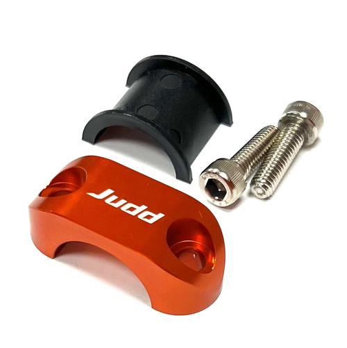 Judd Racing Master Cylinder Perch Rotator Slide Clamp ORANGE to fit 7/8" bars (RC004)