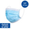 Disposable Protective Masks (Pack of 200) (MASK-200)