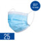 Disposable Protective Face Masks (Pack of 25) 