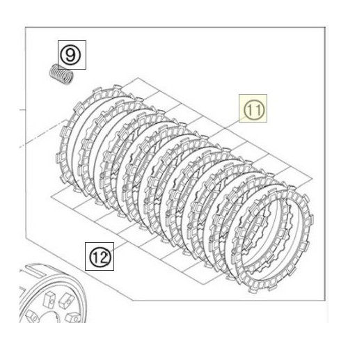 LINING DISC FCC 04 | 04 (54832011000) (54832011000)