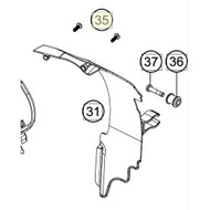 SCREW FOR PLASTIC K50X18 T20 (0081050181)