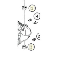 Collar bushing, front tank holder (61007065000)