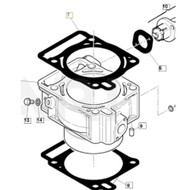CYLINDER HEAD GASKET 0.7 mm | TE 310 model/TXC 310 model (8C00H7099)