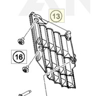 RADIATOR PROTECTOR L/S BLACK (7203503400030)