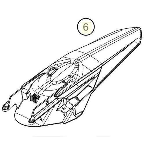 Tail section with decal (79708013000C1A)