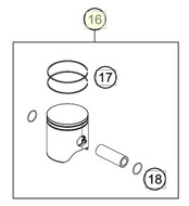 Piston I cpl. 150 | ON DEMAND (51630007200 I) (51630007200 I)