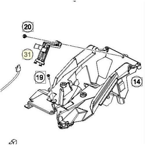 BATTERY BOX SUPPORT (79011056100) (79011056100)