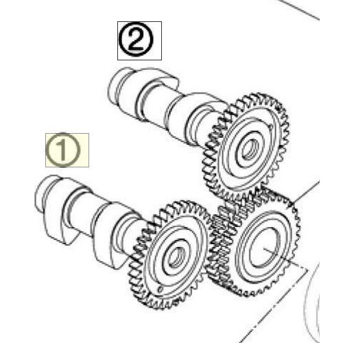 CAMSHAFT OUTLET FRONT (61136010000) - Judd Racing
