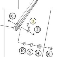 SPRING BRACKET EXC 16 (79003023090) (79003023090)