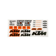KTM Sticker Sheet, Great for KTM Kids