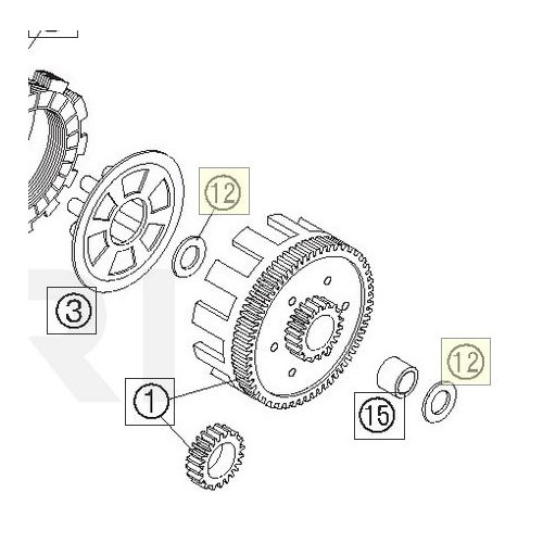 STOP DISK 17,2X30X1,5 (49032012000) (49032012000)