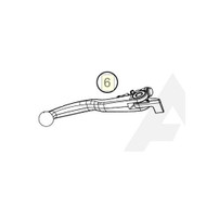 Hand brake lever cpl. (24013002000) (24013002000)