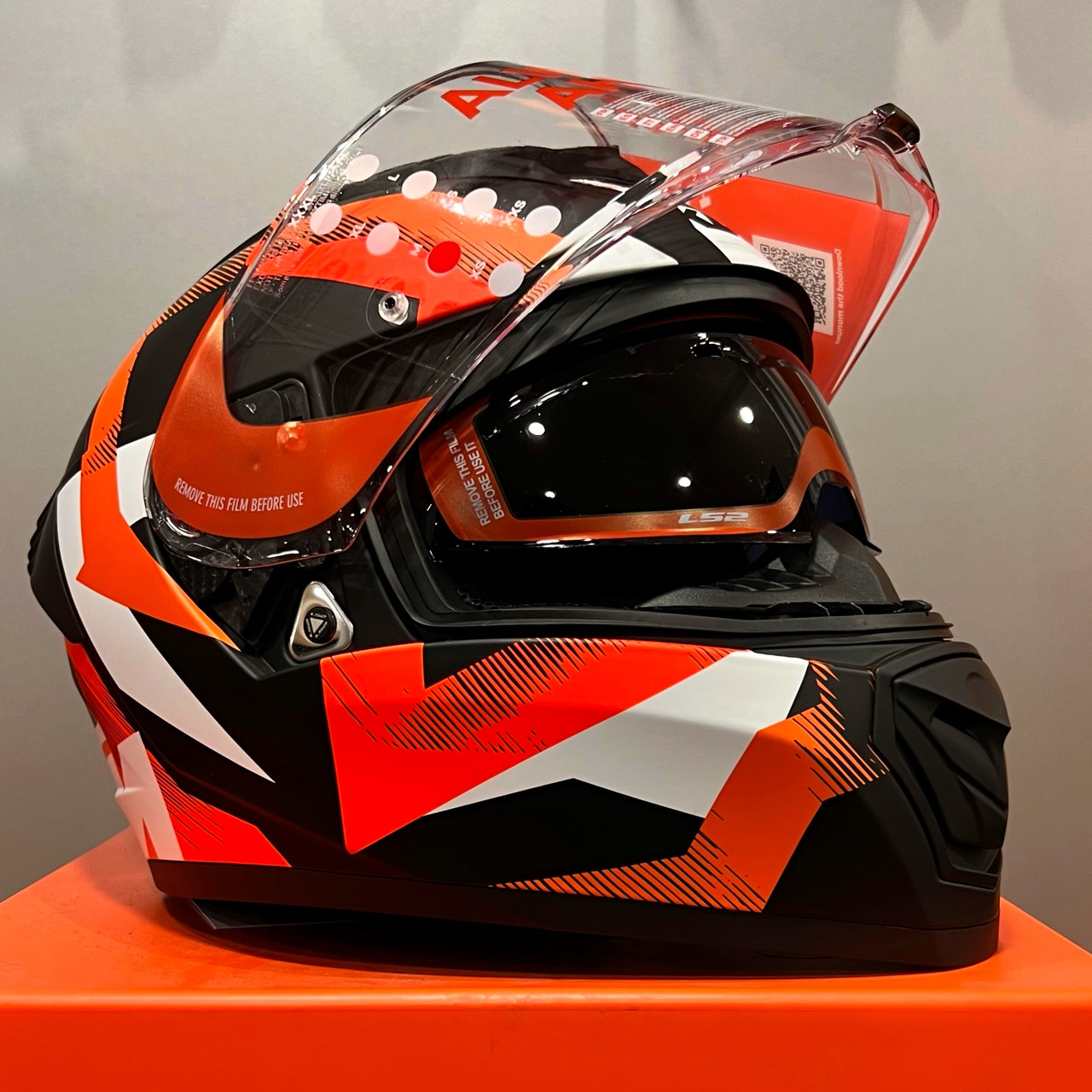 KTM LS2 Breaker EVO Helmet 2022 Judd Racing