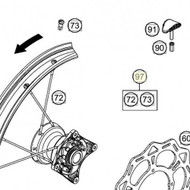 SPOKE KIT FRONT 'ཏ'' 85 SX 13 | ON DEMAND (00050000967) (00050000967)
This kit includes #72 & #73 on the image.