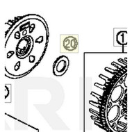 WASHER 21.7 X 37 X 2.5 (54832009000) (54832009000)