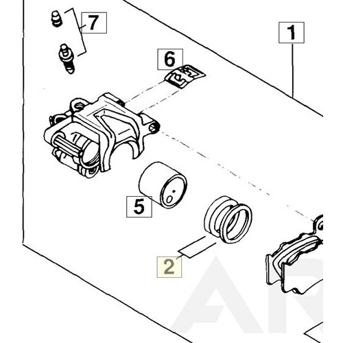 REPAIR KIT SEALING RINGS 32MM (50313081000) (50313081000)