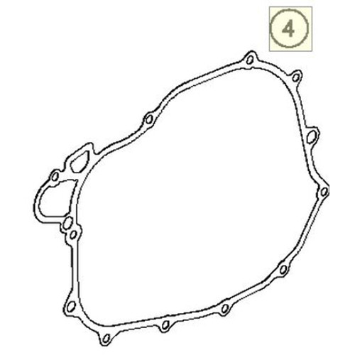 CLUTCH COVER GASKET (78130125000) (78130125000)