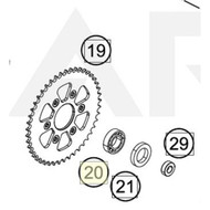 BALL BEARING 6205 (J625062050) (J625062050)