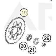 rear sprocket 45 teeth (90510051045) (90510051045)