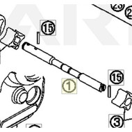 OIL PUMP SHAFT EXC-F (77038102000) (77038102000)