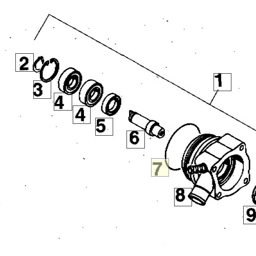 O-RING 47,00X1,50 NBR 70 (0770047015) (0770047015)