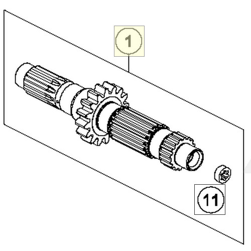 DRIVE SHAFT CPL. | NEW PART (79433001100) (79433001100)