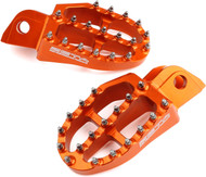 Zeta | Aluminum Foot Pegs  | SX/SXF 125-450 16-22 | EXC/EXF 17-22 | Orange