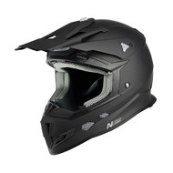 Nitro MX700 Uno Helmet - Black Satin (805076X)
