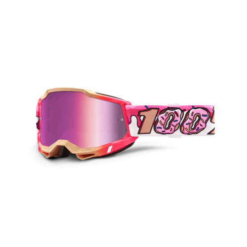 100% Accuri 2 Goggle / Pink Mirror Lens | Donut (50221-268-01)