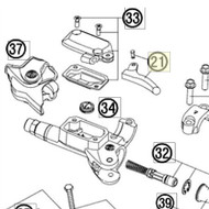 HOT START LEVER CPL. 07 (77002047000) (77002047000)