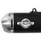 Scalvini Black Exhaust & Silver Tip Silencer | KTM/Husqvarna/Gas Gas 65 - Fitment years in Description (002 012123)